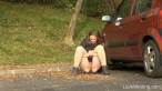 Pissing scene