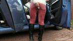 Not much space in the car