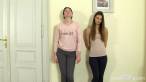 Competition with two girls