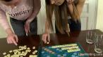 Competition with two girls