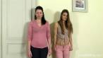 Competition with two girls