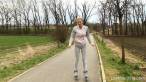 Roller skate contest