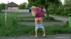 Pissing scene