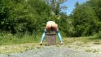 Pissing scene