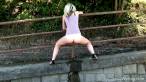 Pissing scene