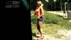 Jogging blonde