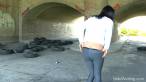Pissing scene