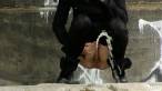 Pissing scene