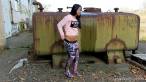 Pissing scene