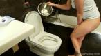 Pissing scene