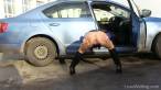 Pissing scene