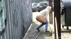 Pissing scene
