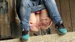 Pissing scene