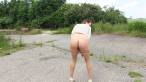 Pissing scene