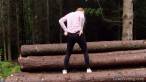 Pissing scene