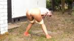 Pissing scene