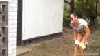 Pissing scene