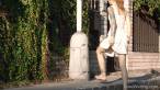 Pissing scene