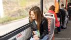Squirming on the tram
