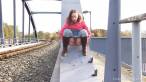 Pissing scene