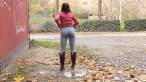 Pissing scene