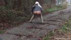 Pissing scene