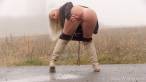 Pissing scene