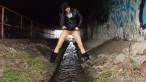 Pissing scene