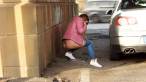 Pissing scene