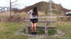 Pissing scene