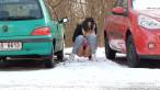 Pissing scene