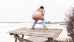 Pissing scene