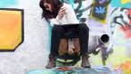 Pissing scene