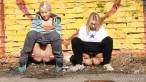 Pissing scene