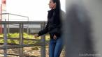Pissing scene