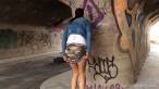 Pissing scene