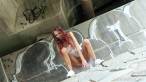 Pissing scene