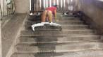 Pissing scene
