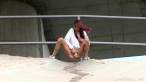 Pissing scene