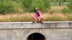 Pissing scene