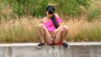 Pissing scene