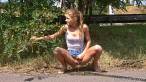 Pissing scene