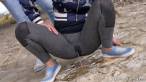 Stream through leggings