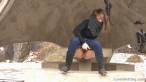Pissing scene
