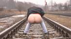 Pissing scene