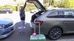 Loading the trunk
