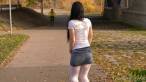 White pantyhose