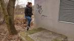 Pissing scene