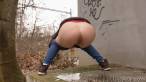 Pissing scene