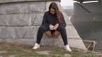 Pissing scene